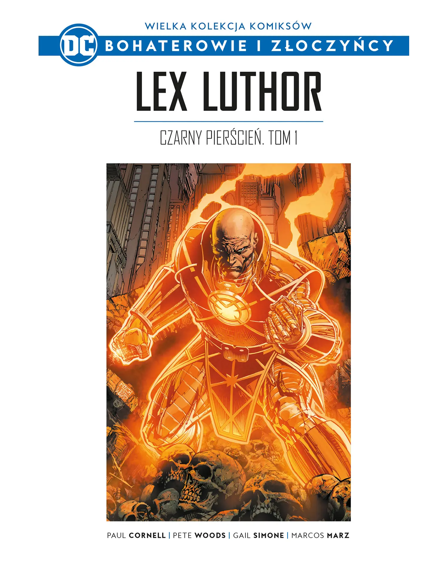 Nr 19 - Lex Luthor: Czarny pierścień, tom 1 Issue -