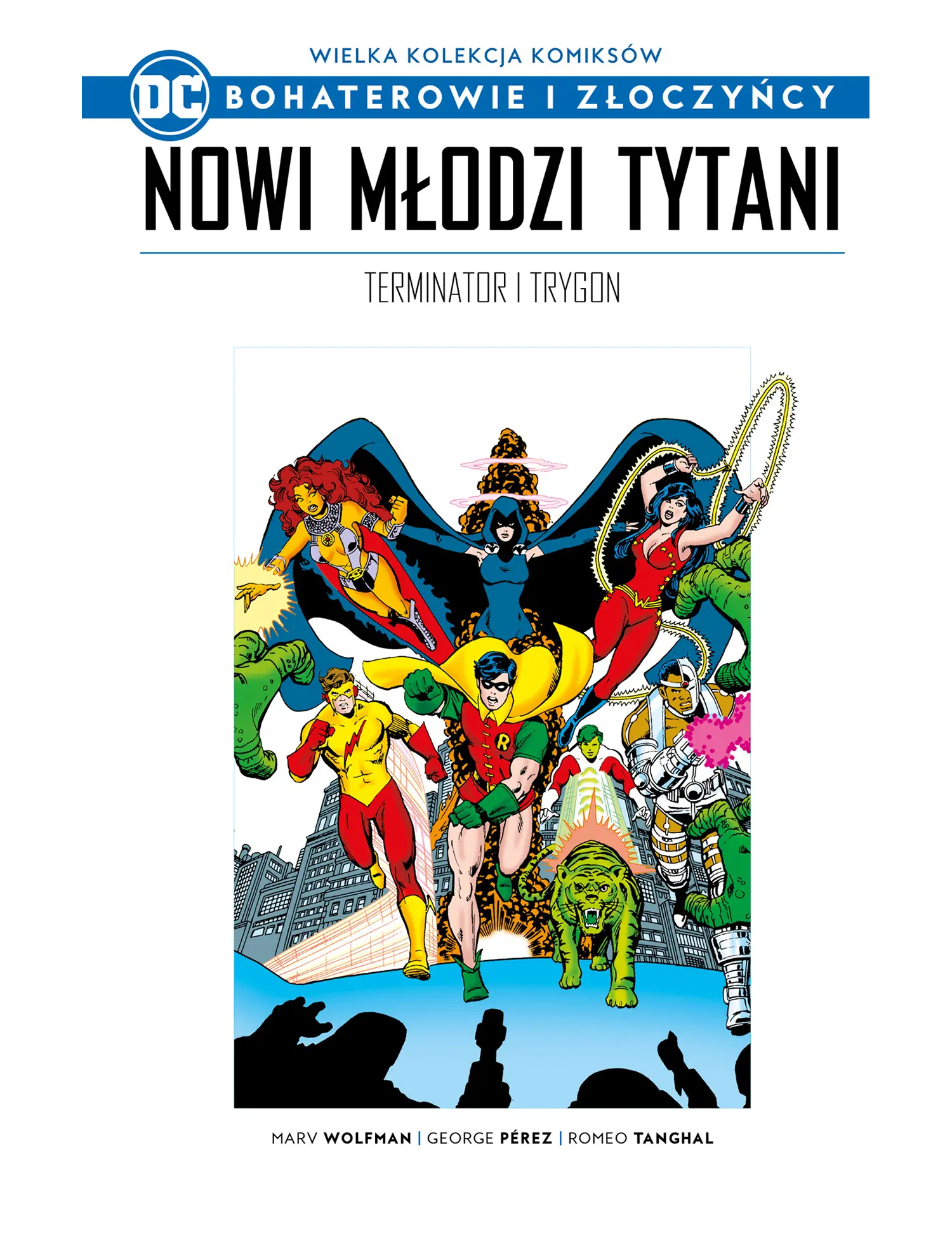 Nr 75 - Nowi Młodzi Tytani: Terminator i Trygon Issue -