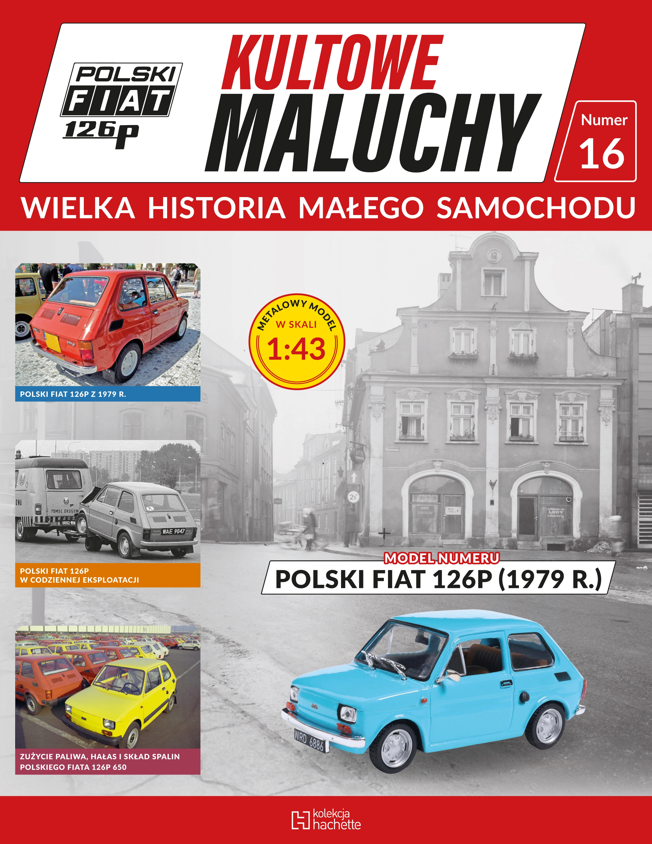 Nr 16 . Polski Fiat 126P 1979 R. Issue -