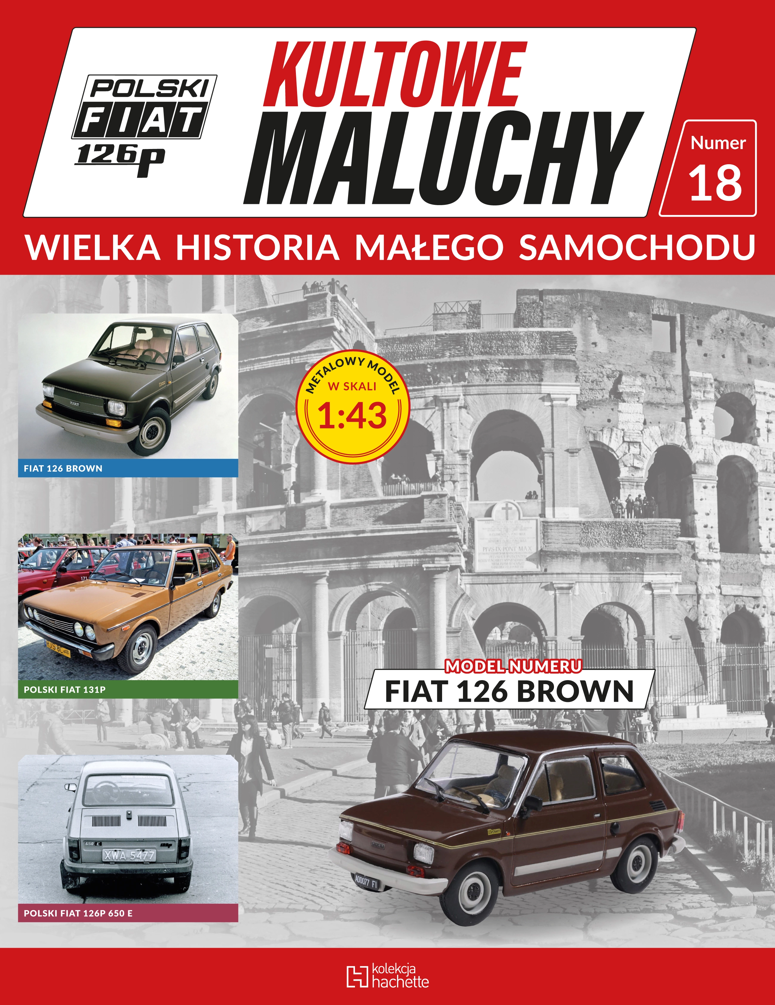 Nr 18 . FIAT 126 BROWN Issue -